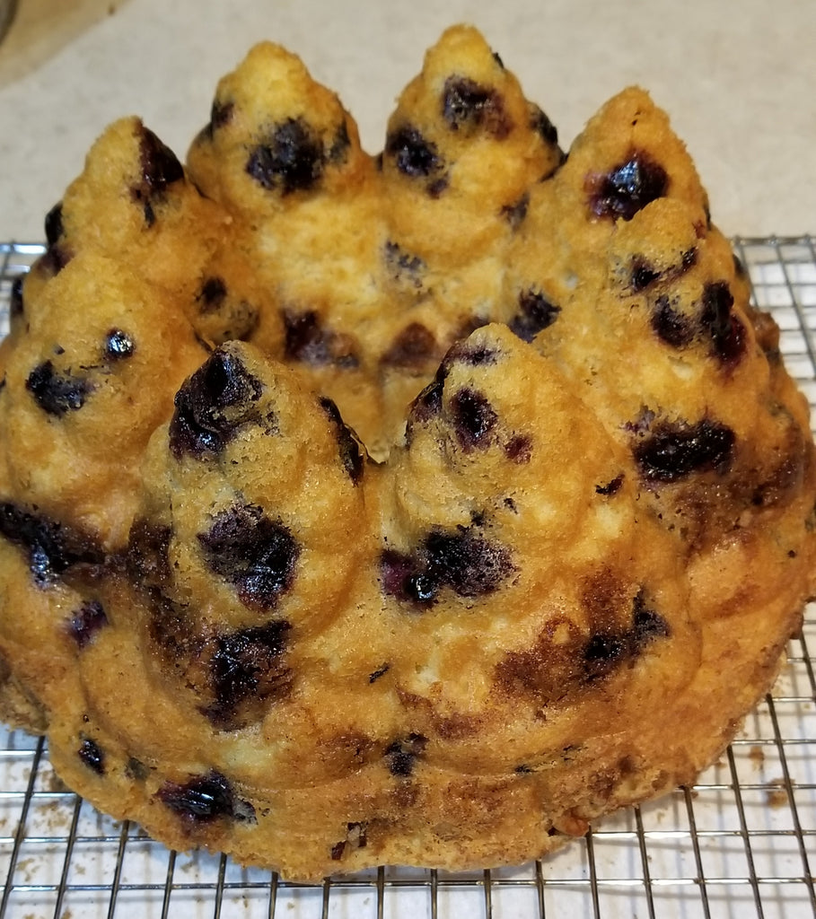 Blueberry Sour Cream Coffee Cake