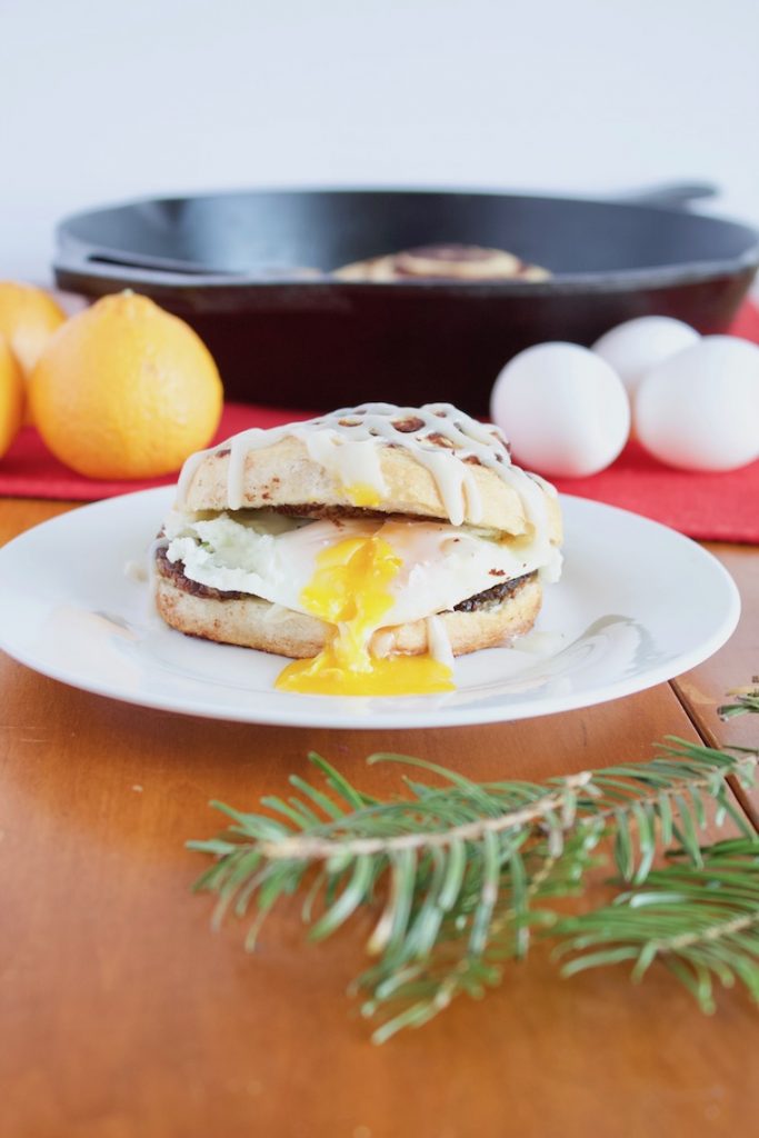 Christmas Morning Breakfast Sandwiches