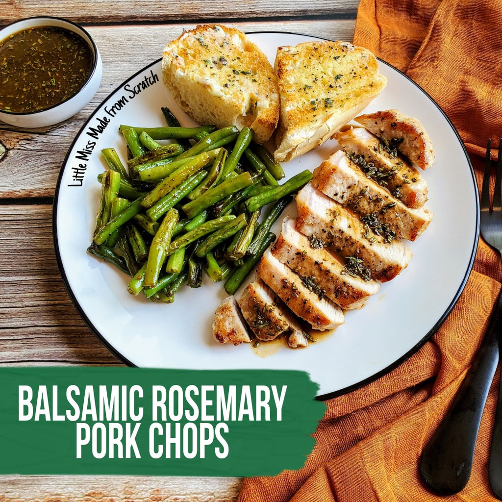 Balsamic Rosemary Pork Chops