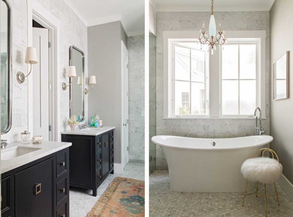 Stunning spa-like bathrooms