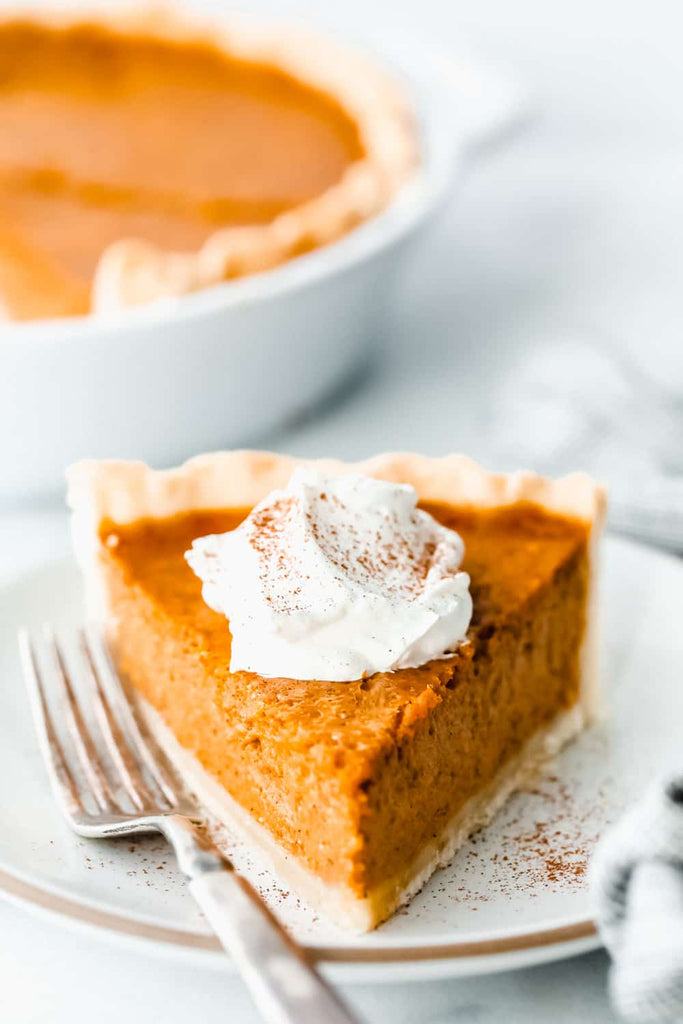 Grandma’s Famous Pumpkin Pie is smooth, thick, and creamy!  A MUST for the holidays and the best when served with a big scoop of whip cream on top!