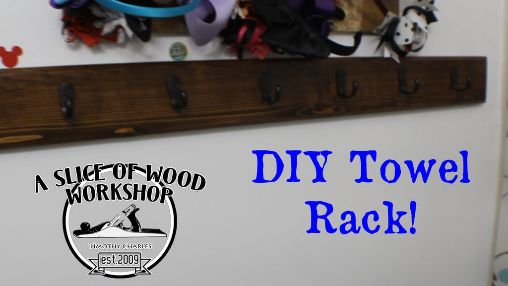 Easy DIY Towel Rack by Timothy DC (4 years ago)