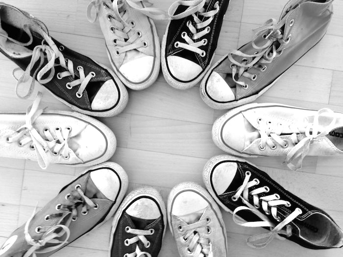 Converse shoes are one of the most popular shoes, especially for the 90s babies
