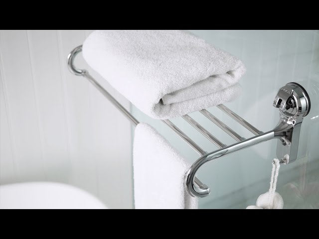 Our Stainless Steel Towel Rack provides a sophisticated storage space for towels