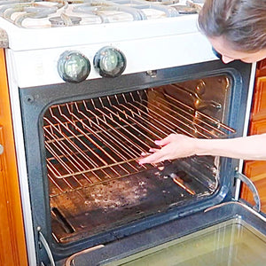 Oven racks can get pretty messy and people tend to not use the self-cleaning oven feature on them because you can strip them of their chrome