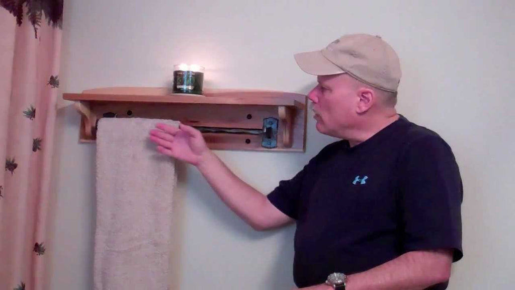 Hickory Towel Rack by USNERDOC (9 years ago)