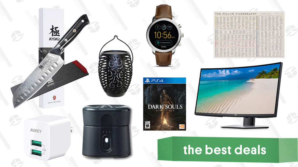 Thursday's Best Deals: Kyoku Daimyo Knives, Fossil Semi-Annual Sale, Vizio Sound Bar, and More