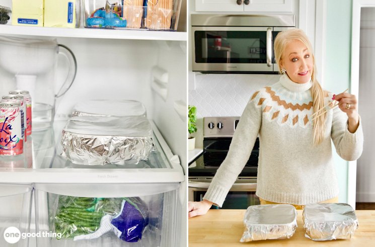 This Astoundingly Simple Hack Will Double Your Fridge Space