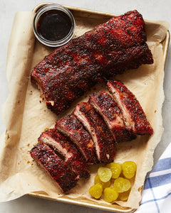 Tender, juicy, and fall-off-the-bone, these Smoked Ribs are an absolute showstopper and could not be easier to make! These ones are rubbed in a delicious, homemade spice blend and smoked to perfection using the 3-2-1 Method.