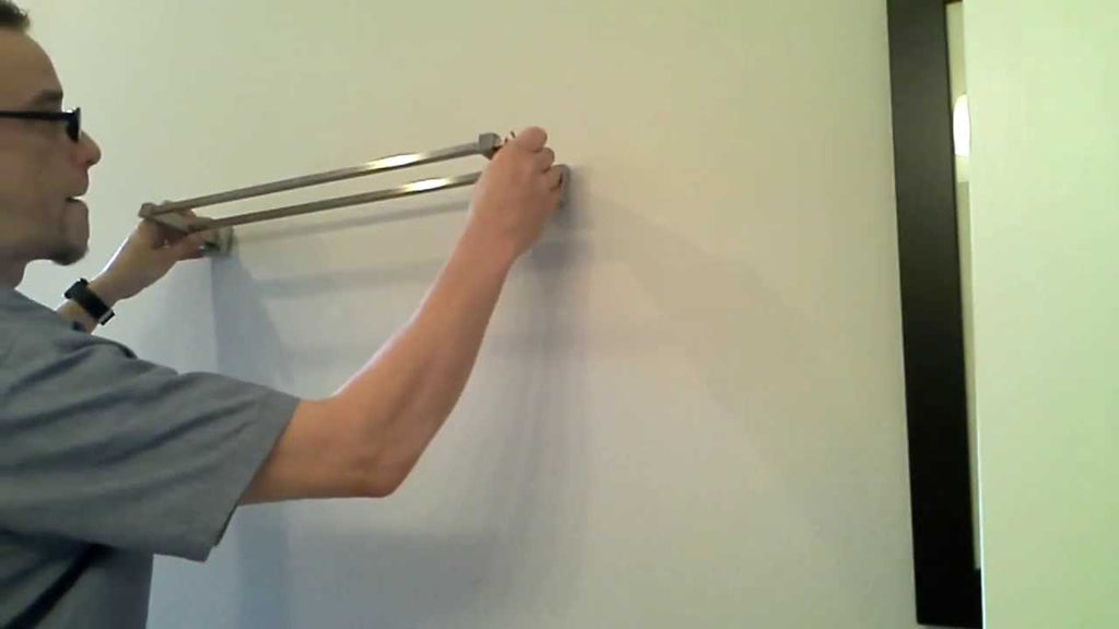 Mount a Bathroom Towel Bar into Drywall: Easy DIY Project! by tw HomeShow (7 years ago)