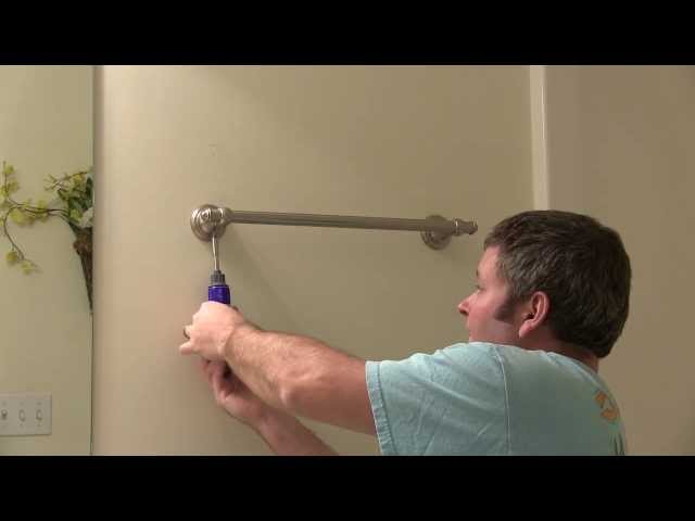 This is how to remove a towel rack from drywall
