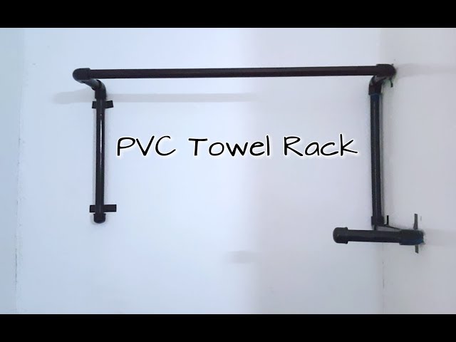 How To Make A Towel Rack | PVC Towel Rack