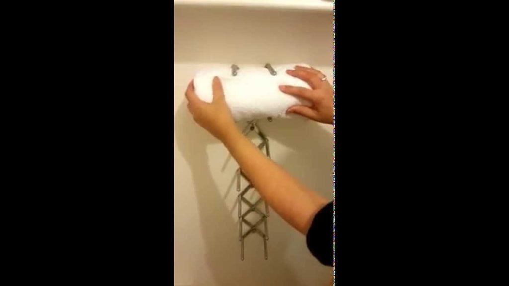 Towel rack tutorial VARIERA Pot lid organiser, stainless steel - IKEA -