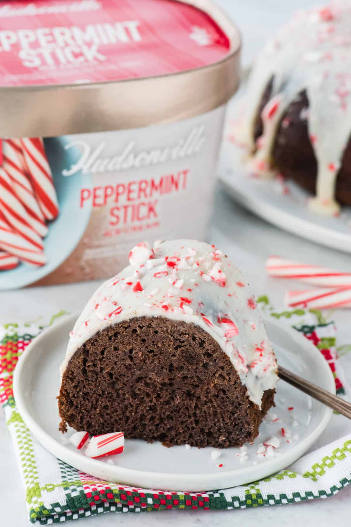 Chocolate Peppermint Bundt Cake
