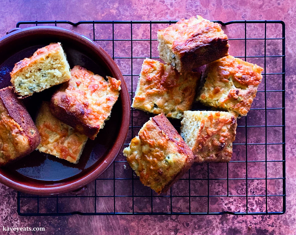 Gluten-Free Cheese and Jalapeño Cornbread