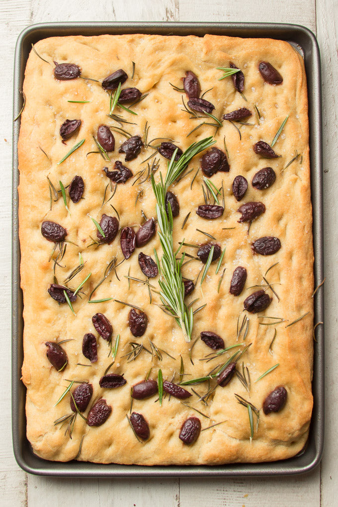 Olive Rosemary Focaccia