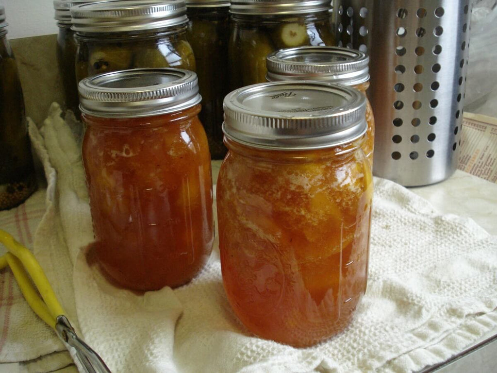 Canning Peaches