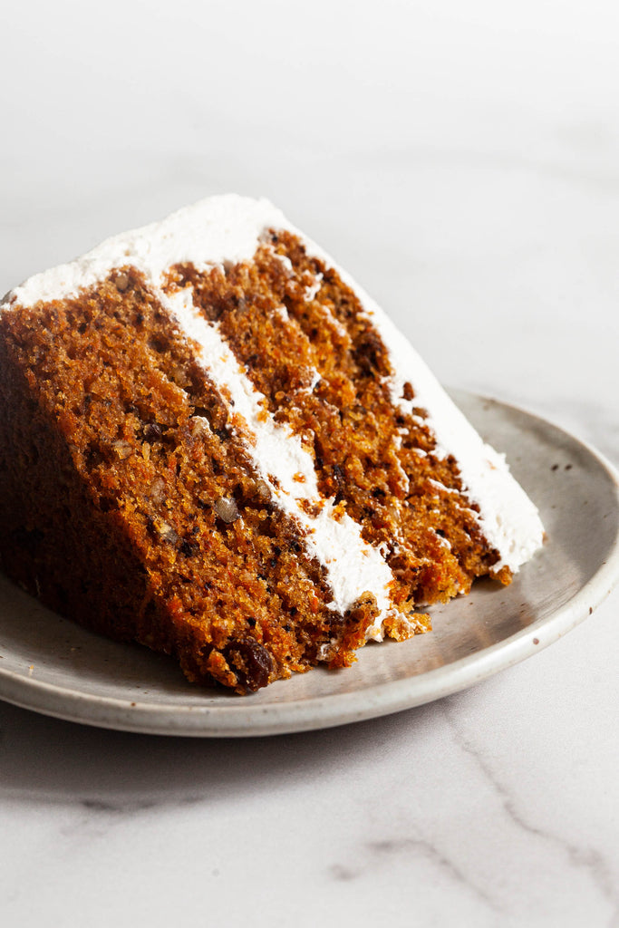 My Favorite Vegan Carrot Cake with Cream Cheese Frosting