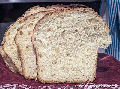 Pineapple Sour Cream Coffee Bread #BreadBakers