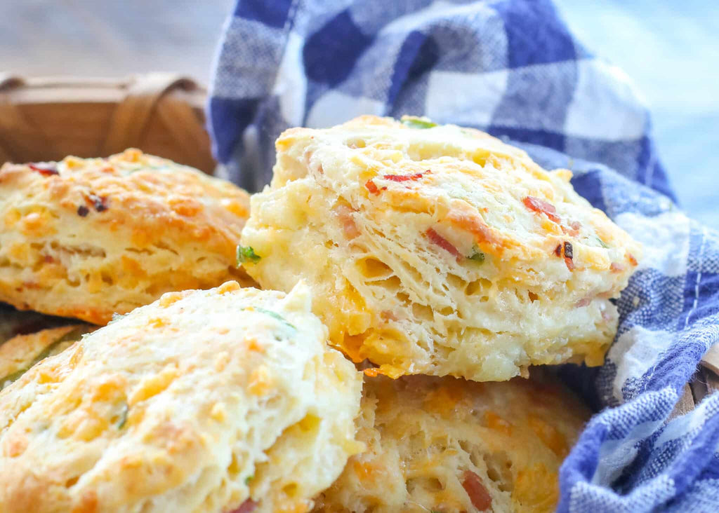 Ham and Cheese Biscuits