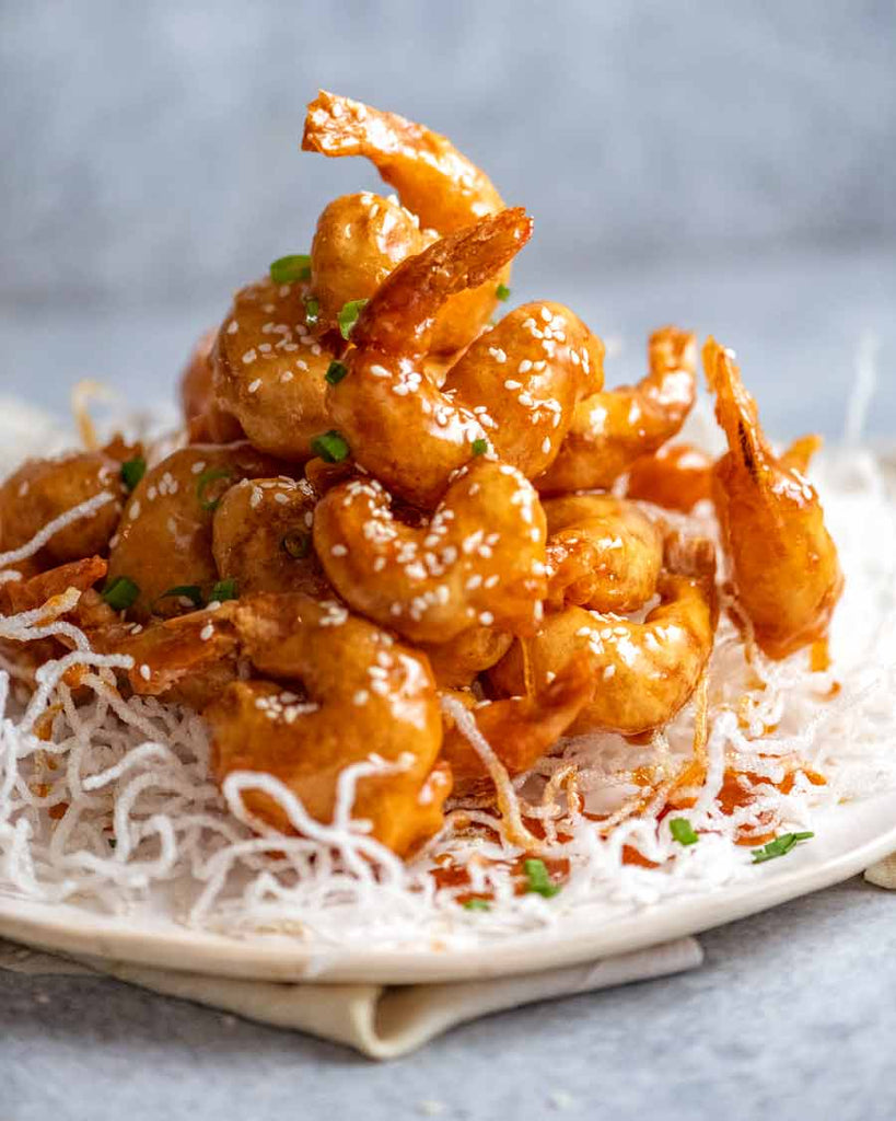Honey Prawns – stays crispy!