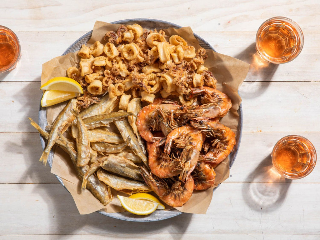 Fritto Misto di Mare (Fried Mixed Seafood)