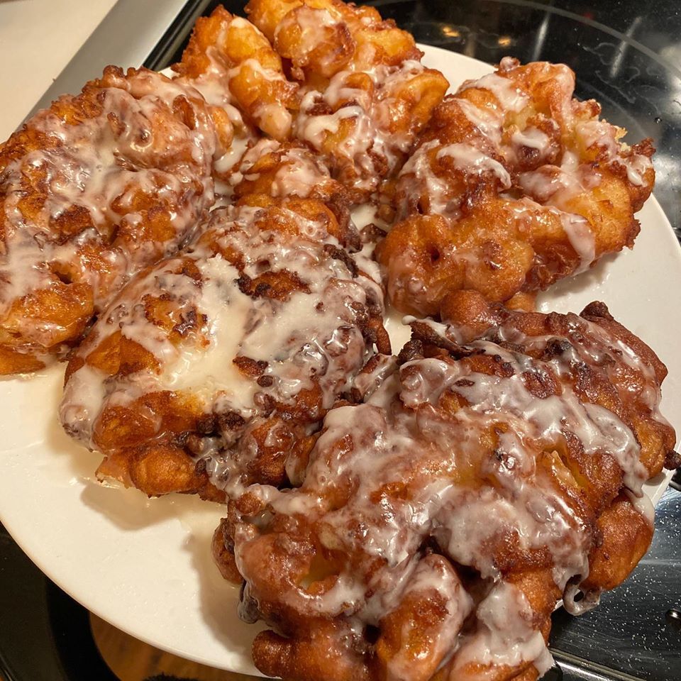 Glazed Apple Fritters