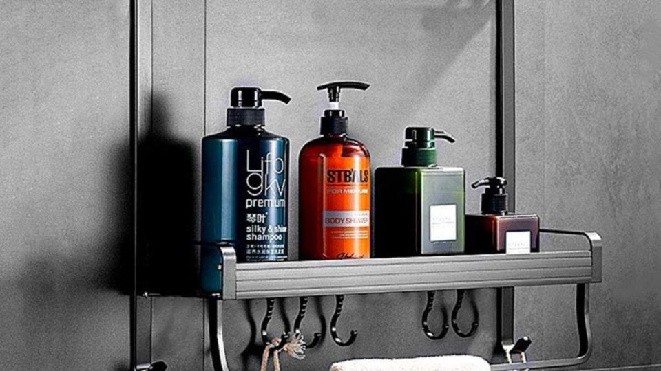 These 6 Shower Shelves Will Totally Maximize Your Bathroom Space (And Keep Products From Slipping)
