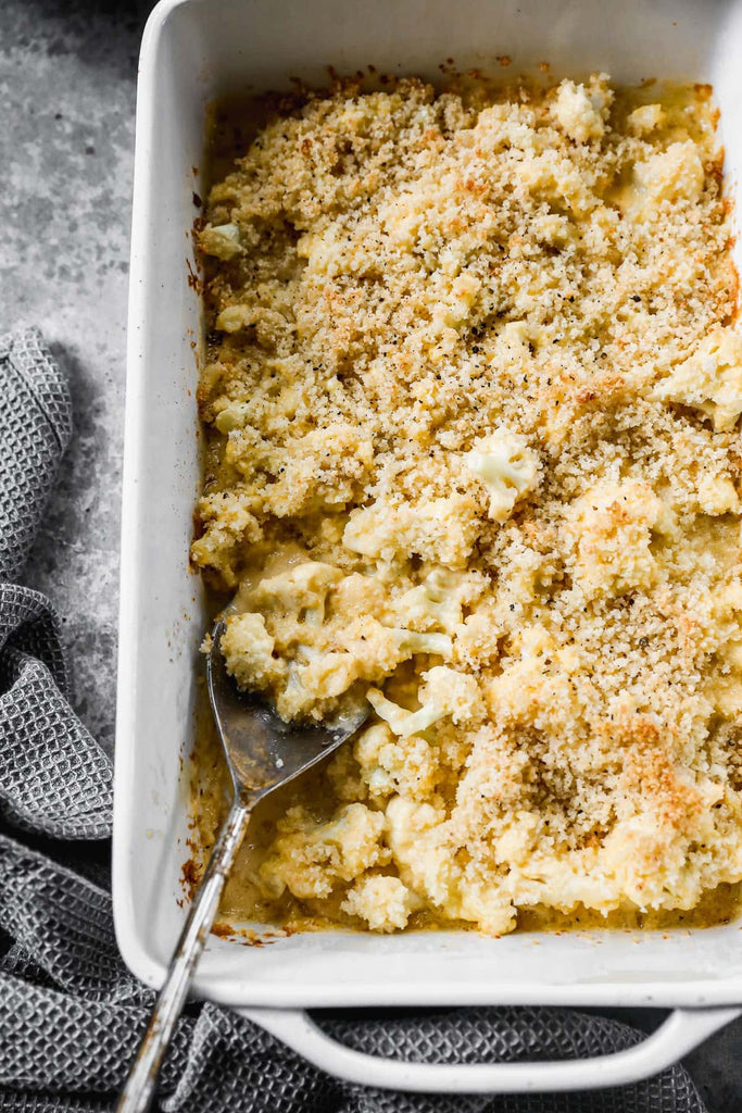 Creamy Cauliflower Mac and Cheese