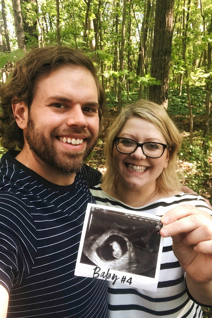 Baby #4 pregnancy announcement