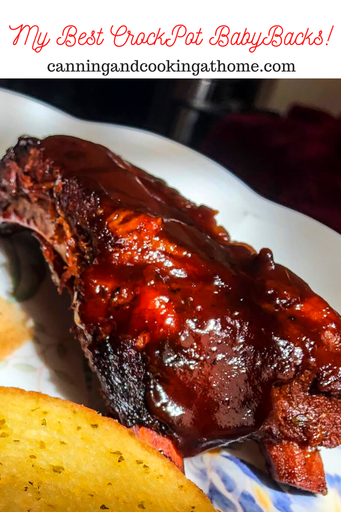 My Best Crock Pot Baby Back Ribs