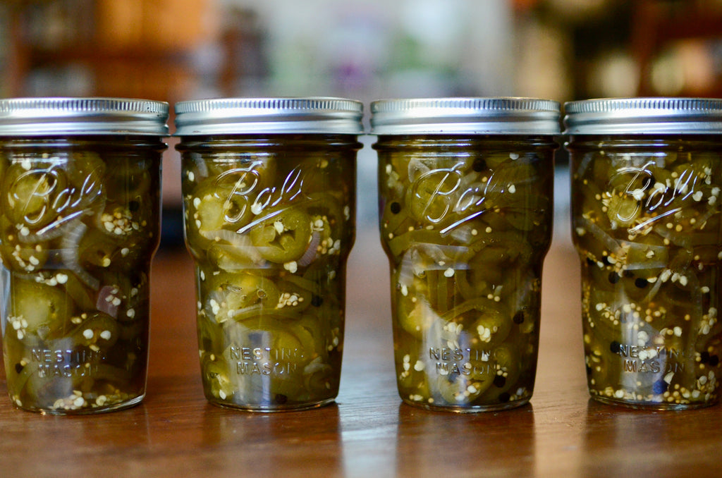 Maple Pickled Jalapeños