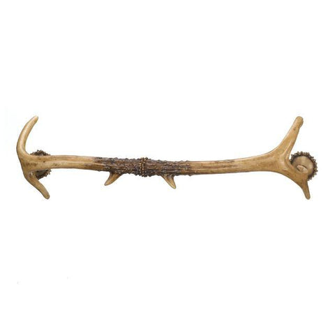 Antler Towel Rack Realistic Nature Cabin Rustic Unique Home Bathroom Decor Accent