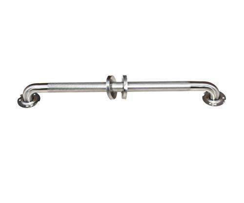 4restroom Bathroom Grab Bar Grab Rail for Tub Handicap Shower Stainless Steel 1.5 inch Diameter (Knurled, 18'L)