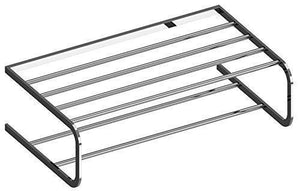 WS Bath Collections Deva Collection Towel Rack, 19.7", Polished Chrome