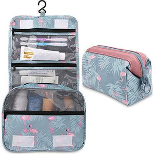 2 Pieces Toiletry Bag Multifunction Hanging Cosmetic Bag Portable Organizer Makeup Bags Pouch Large Capacity Waterproof Travel Bag For Women Girls Men