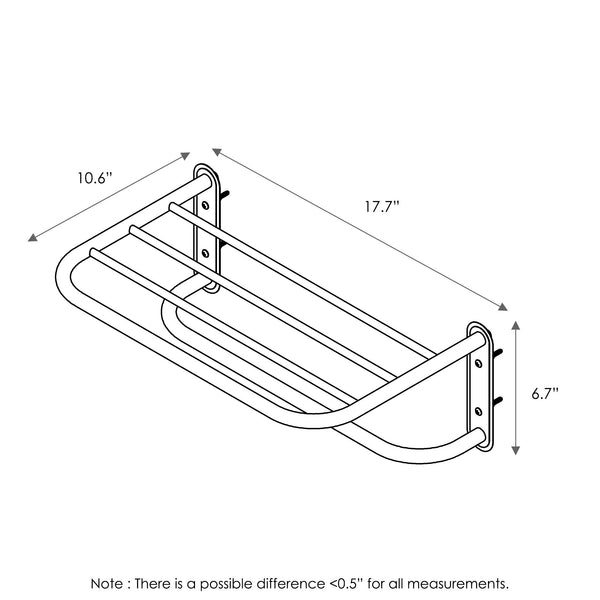 Furinno Wall Towel Rack WS17023