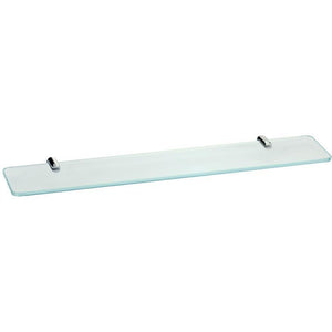 BA Tosca Wall Mounted Glass Storage Shelf Organizer Towel Rack 23.6" - Brass