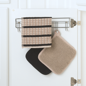 Tiered Over Cabinet Towel Rack