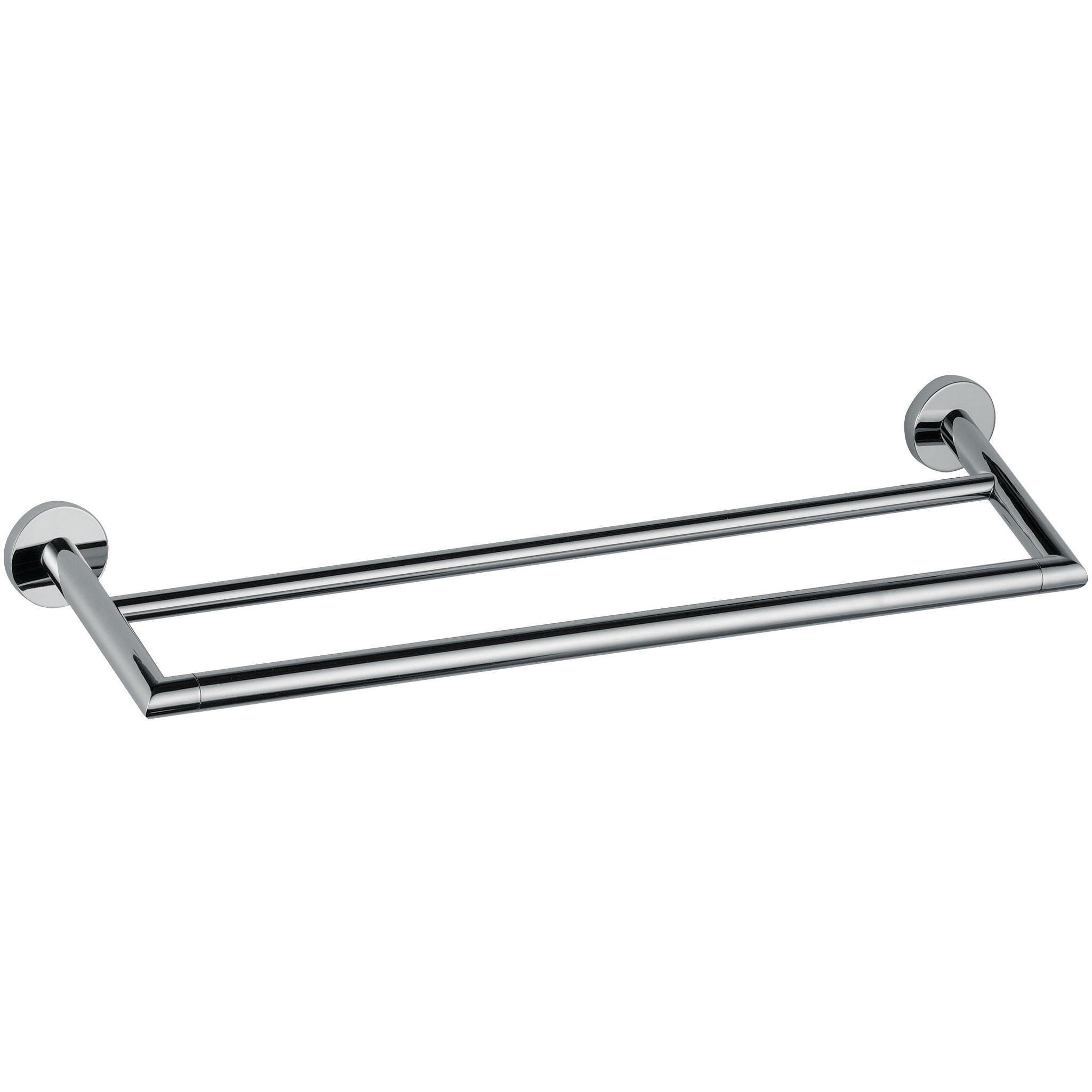 DI Hilton Double Towel Bar Rail Holder Hanger Bathroom Towel Rack - 25.2-inch