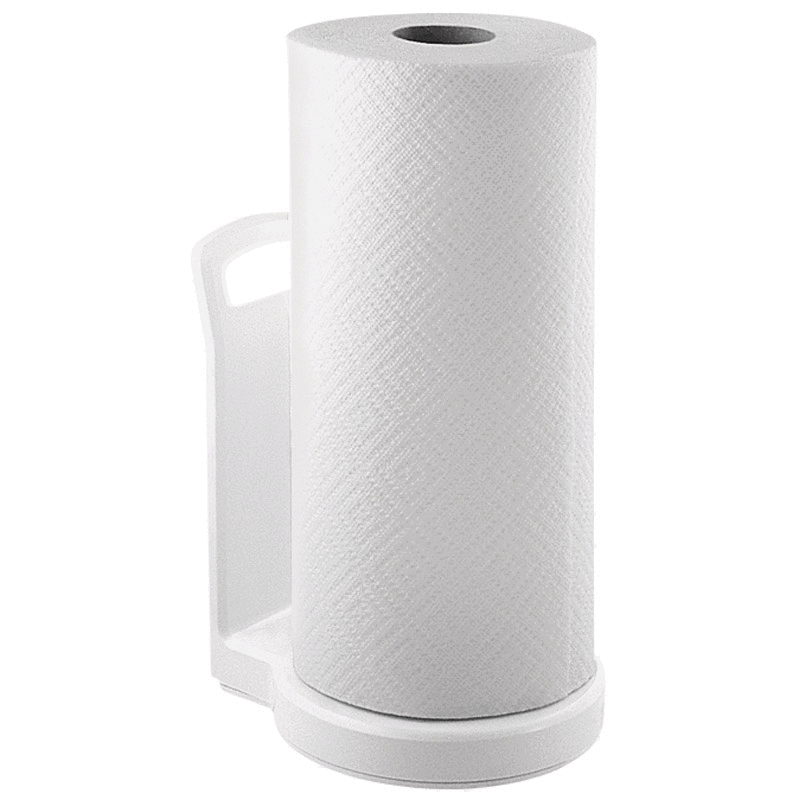 InterDesign White Paper Towel Stand