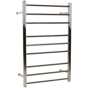 9 Ring Electric Heated S/S Towel Rack 220-240V Mounted