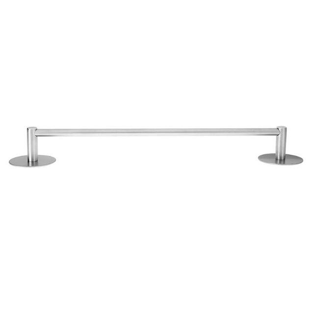 Towel Racks Self Adhesive Stainless Steel Towel Shelf Towel Holder Bedroom Bathroom Storage Clothes Hanger Shelf Silver