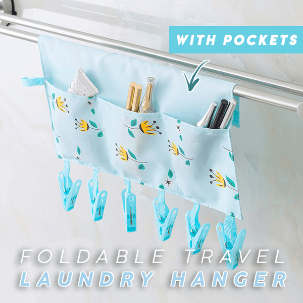 Foldable Travel Laundry Hanger